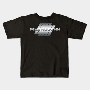 Metallic Illustration meshuggah Kids T-Shirt